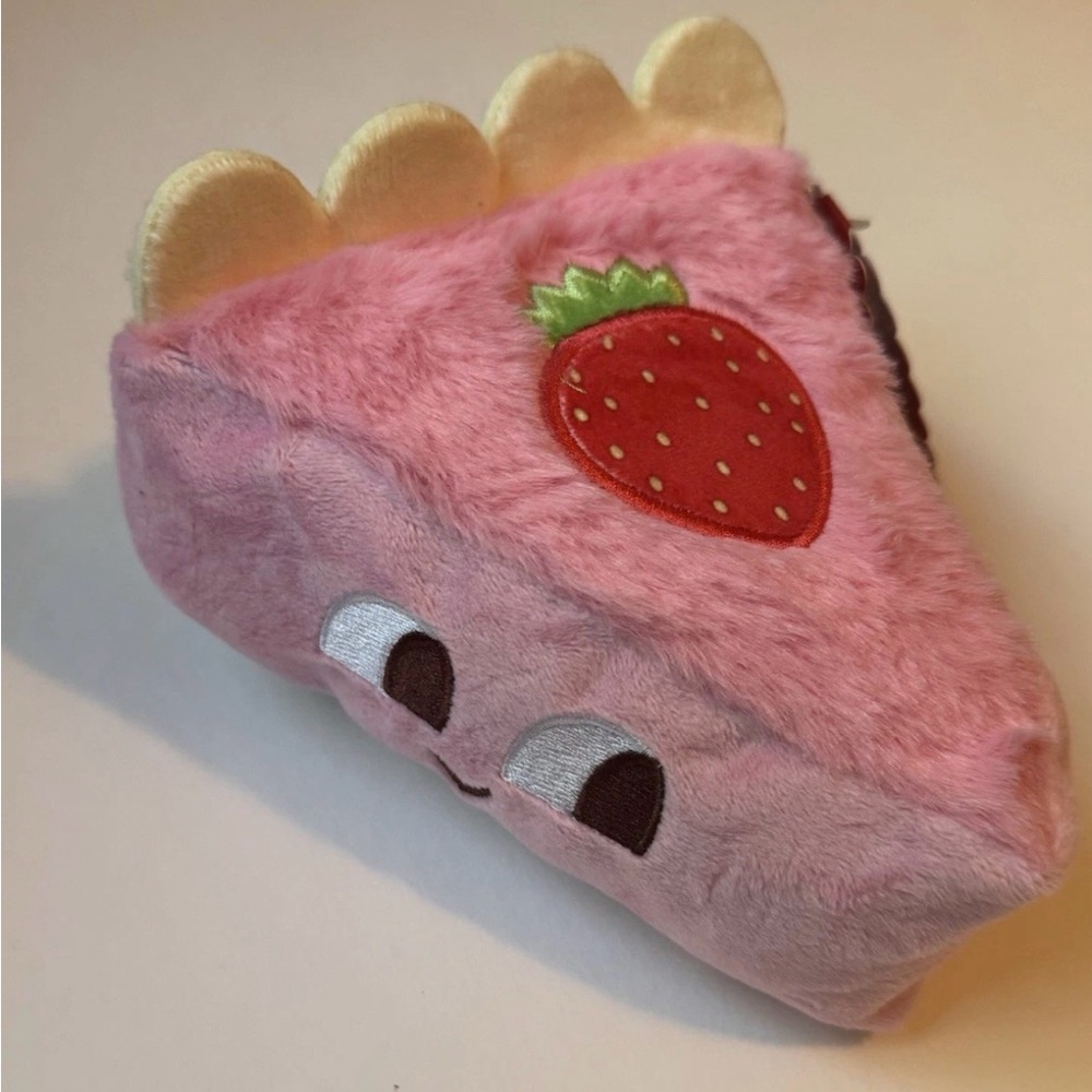 Bark Box Straw Betty Cheesecake Plus L Dog Toy NWT Crinkle Squeak Rip-n-Reveal - Picture 2 of 8